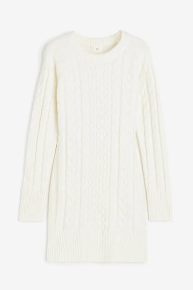 Cable-knit Dress