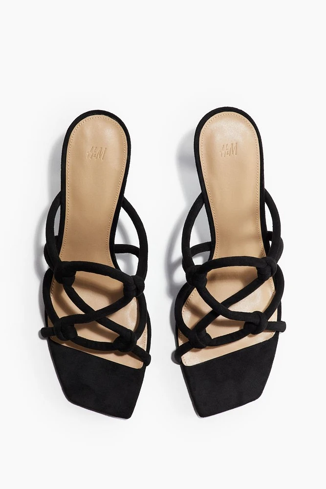 Strappy Heeled Sandals