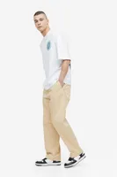 Relaxed Fit Pull-on Chinos