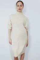 MAMA Knit Turtleneck Dress