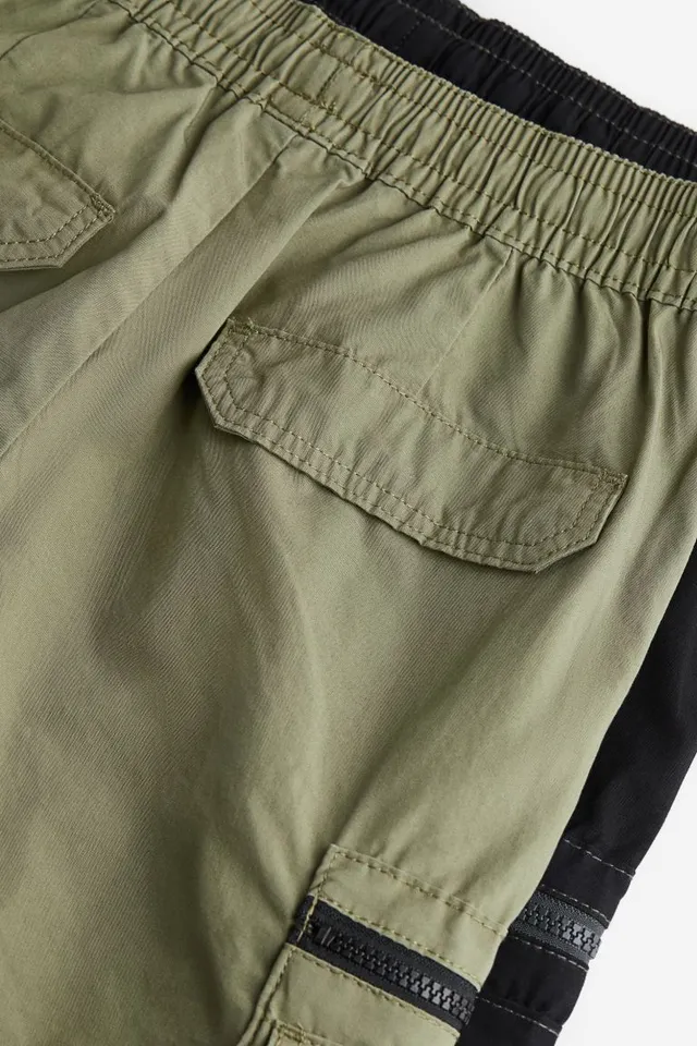 H&M 2-pack Loose Fit Cargo Pants