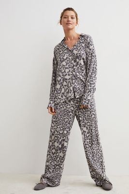 Patterned Pajama Pants