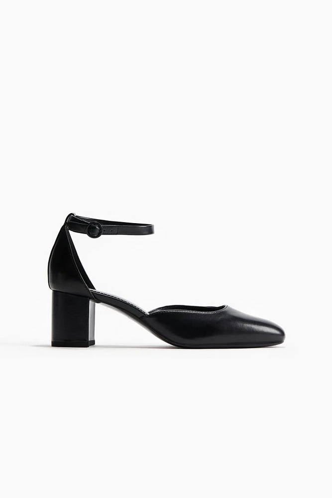 Block-Heeled Mary Janes