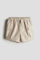 Cotton Cargo Shorts