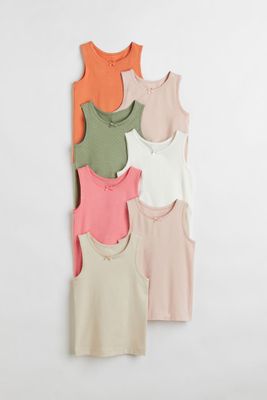 7-pack Cotton Tank Tops