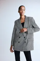 Oversized Double-breasted Blazer