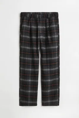 Relaxed Fit Wool-blend Twill Pants