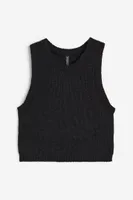 Rib-knit Sweater Vest