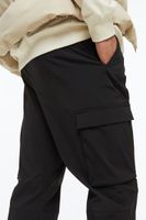 Nylon Cargo Joggers