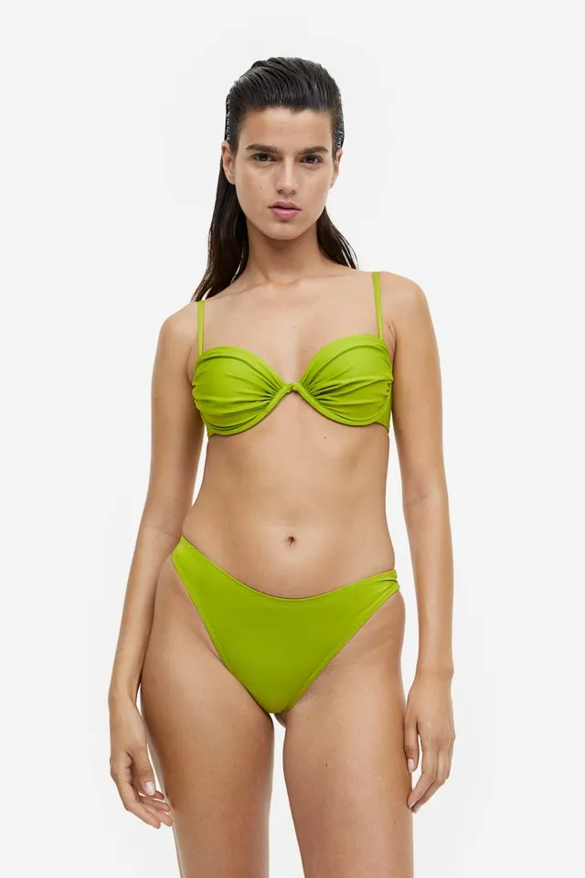 H&M Padded One-shoulder Bikini Top