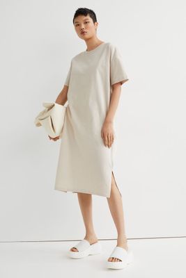 Calf-length T-shirt Dress