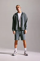 Hooded Activewear Jacket