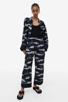 Pantalon à motif