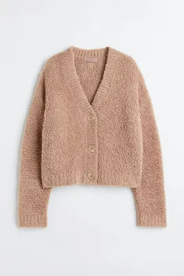 Fluffy-knit Loungewear Top