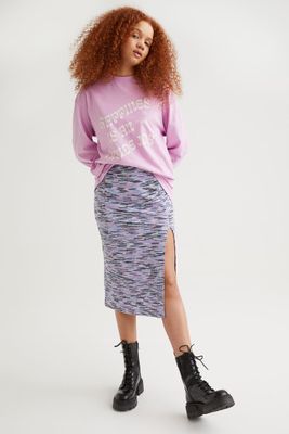 Rib-knit Skirt