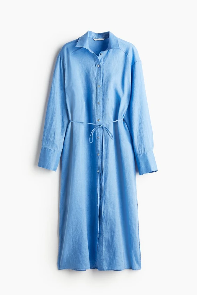 Linen Shirt Dress