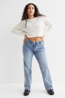 H&M+ Flare Low Jeans