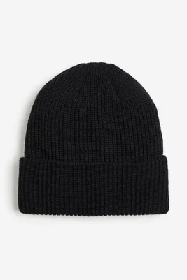 Rib-knit Hat