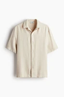 Regular Fit Textured Resort Shirt