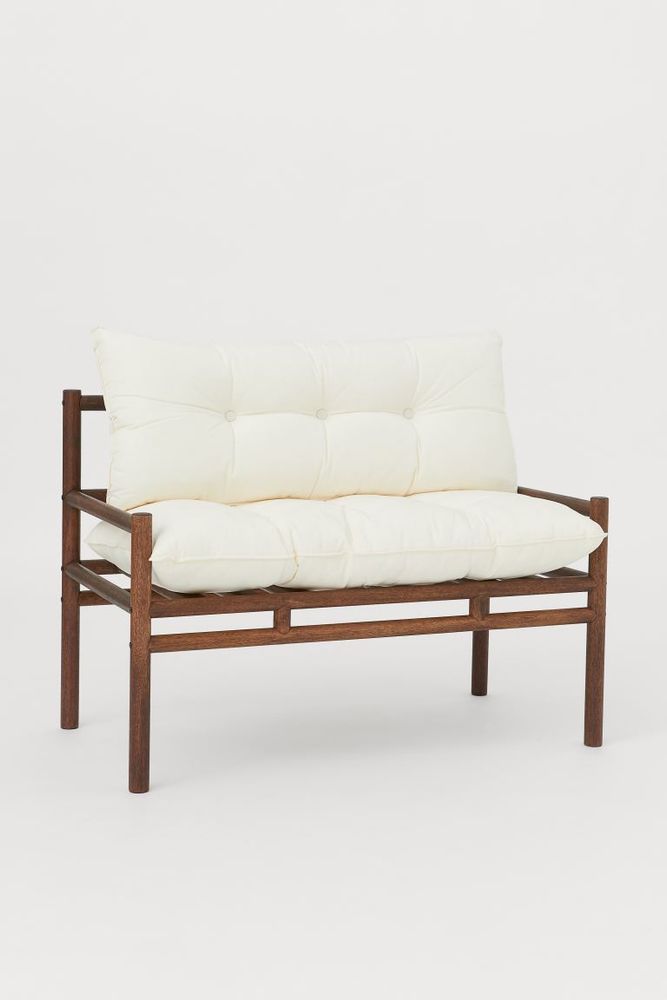 Banc en bois de méranti