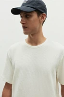 Regular Fit Waffled T-shirt