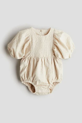 Embroidered Romper Suit