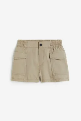 Cotton Cargo Shorts