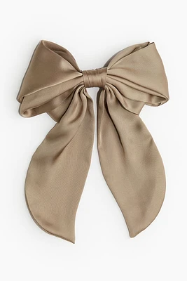 Satin Bow Hair Clip