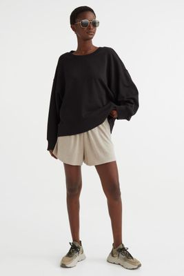 Short en lin mélangé