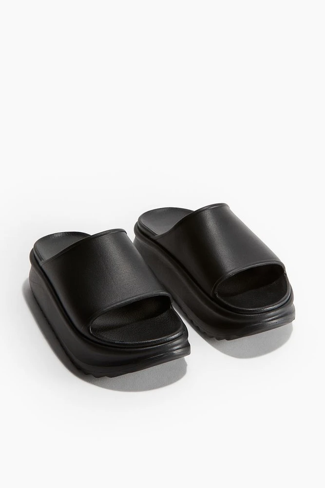 Platform Pool Slide Shoes