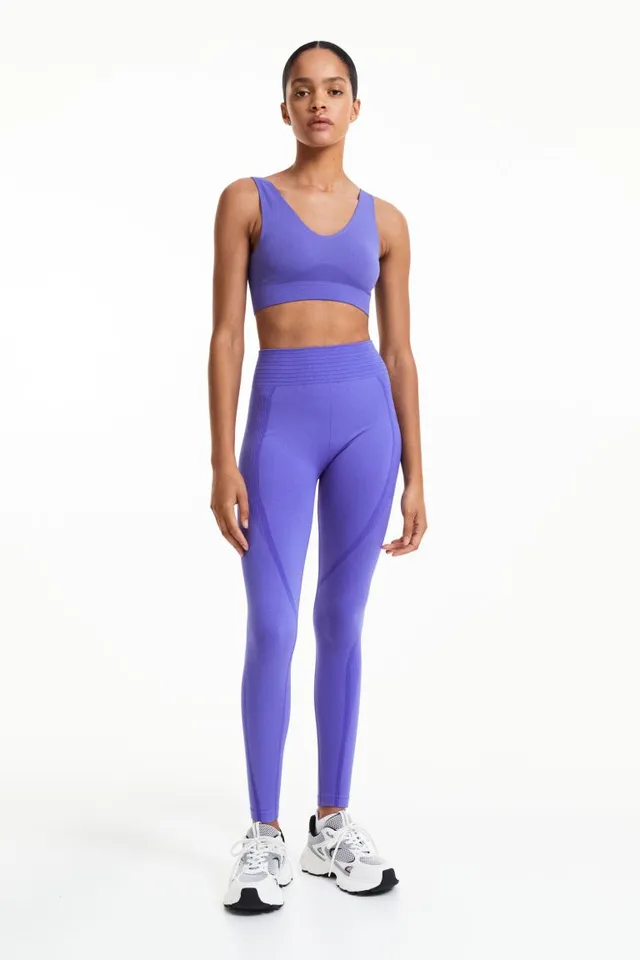 SoftMove™ Sports Leggings - Light gray melange - Ladies