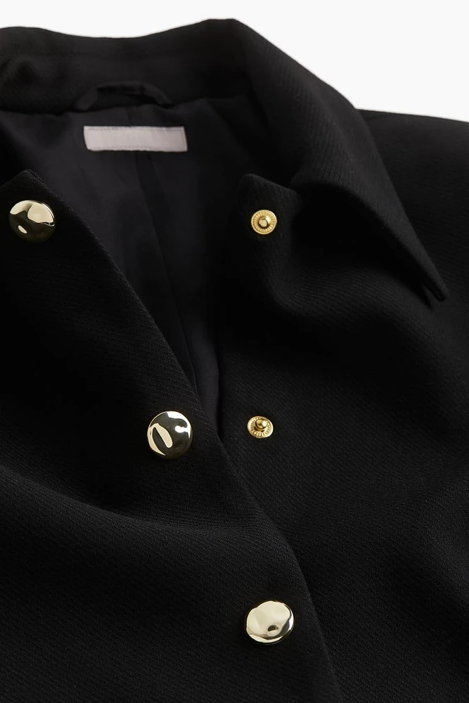 Button-detail Jacket