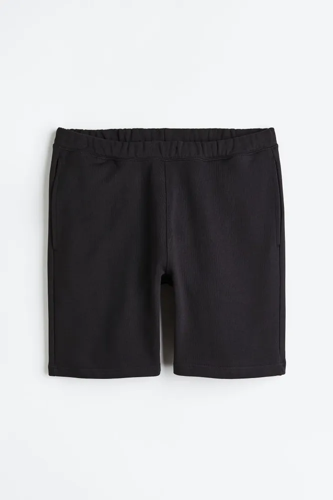 Relaxed Fit Cotton Jogger Shorts