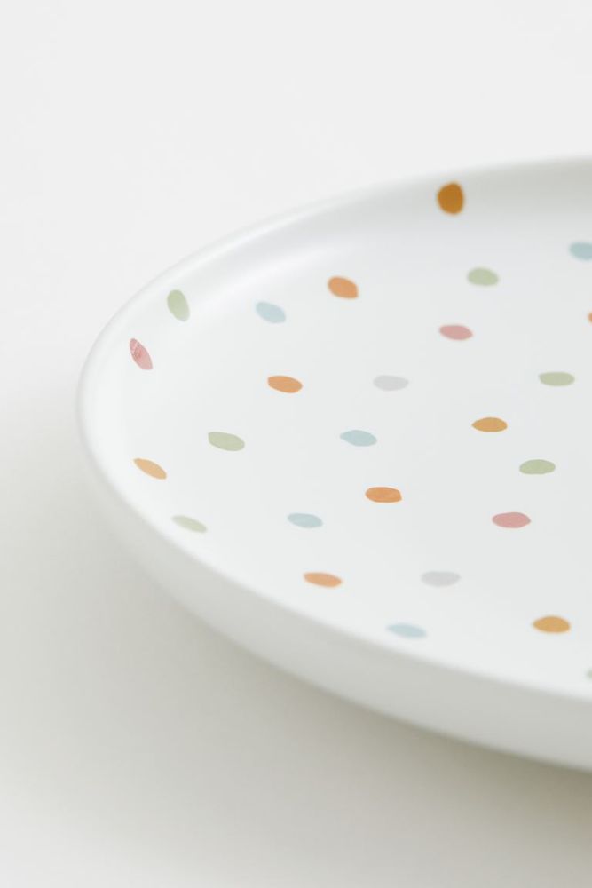Dotted Porcelain Plate