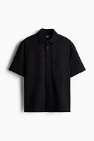 Regular Fit Waffled Shirt