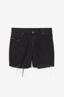 H&M+ Curvy Fit Bermuda High Denim Shorts