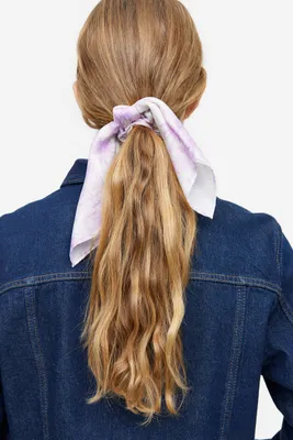 Scrunchie with Scarf Detail