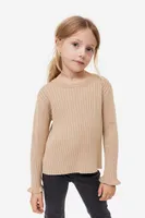 Rib-knit Sweater