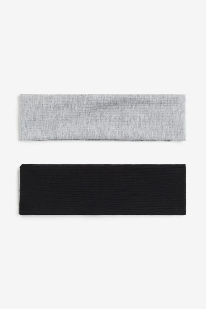 2-pack Jersey Hairbands