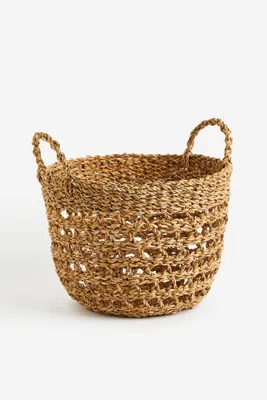 Braided Seagrass Basket