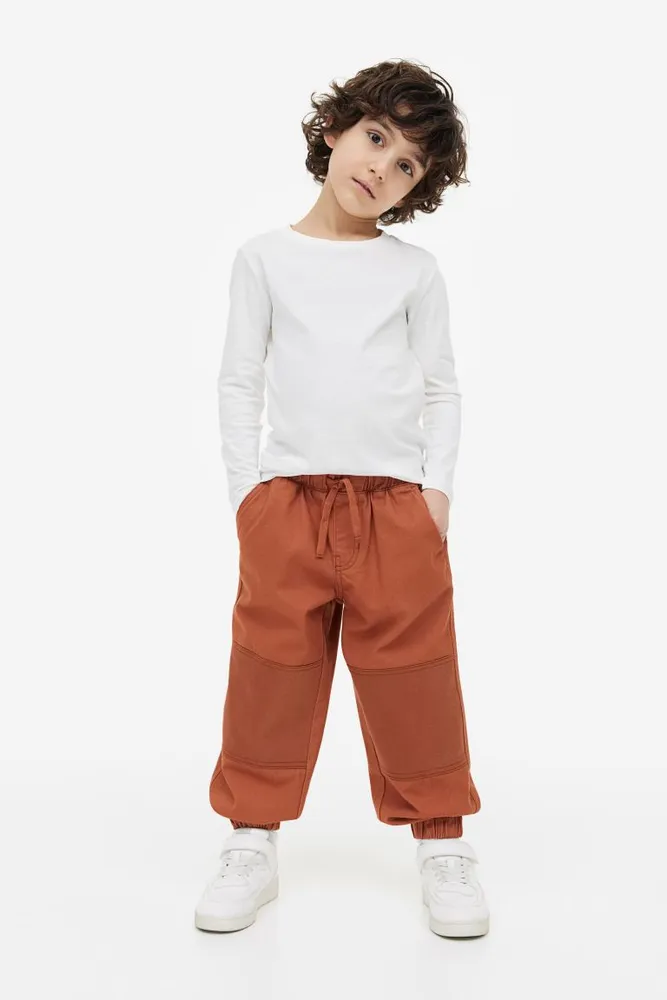 H&M Loose Fit Cotton Twill Joggers | Dulles Town Center