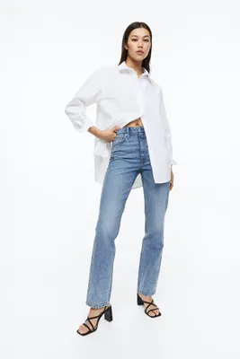 Vintage Straight High Jeans