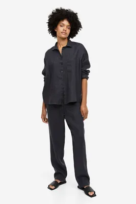 Washed Linen Pajamas