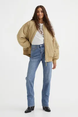 Straight High Jeans