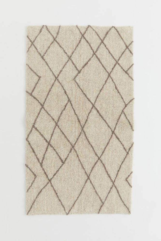 Rectangular Wool-blend Rug