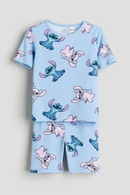 Ribbed Jersey Pajamas