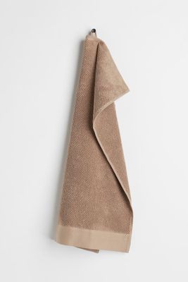 Serviette en coton éponge