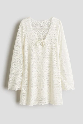 Crochet-look Beach Dress