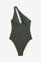 Padded-cup High-leg Swimsuit