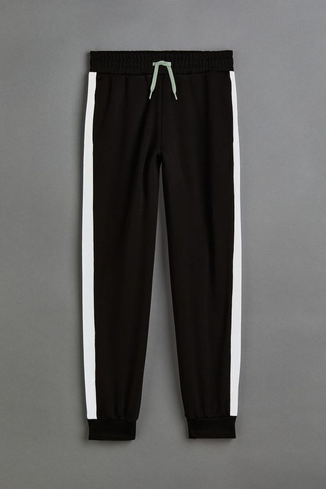 Sports Joggers with Reflective Side Stripes